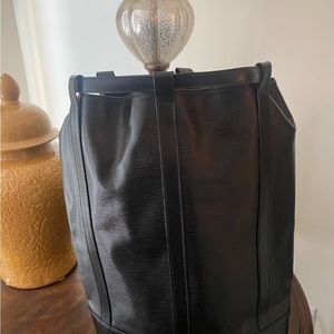Louis Vuitton Authentic Randonnee GM
Epi Backpack,in Black Epi Leather-Gorgeous